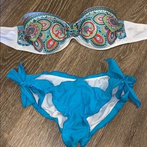 Cheeky bottom bikini set S